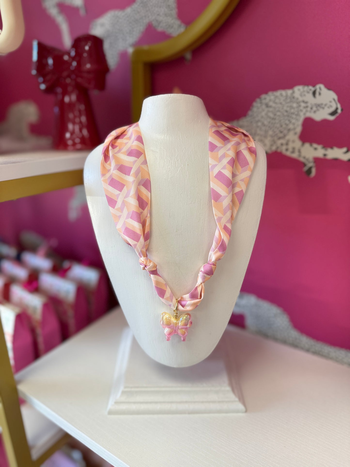 Scarf Necklace #7