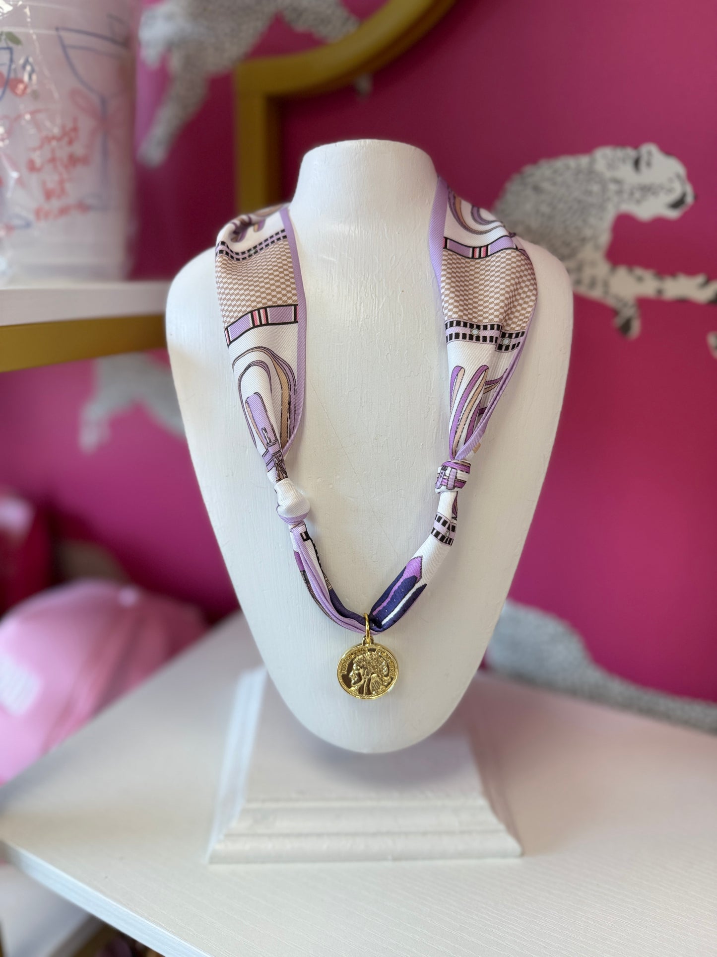 Scarf Necklace #16