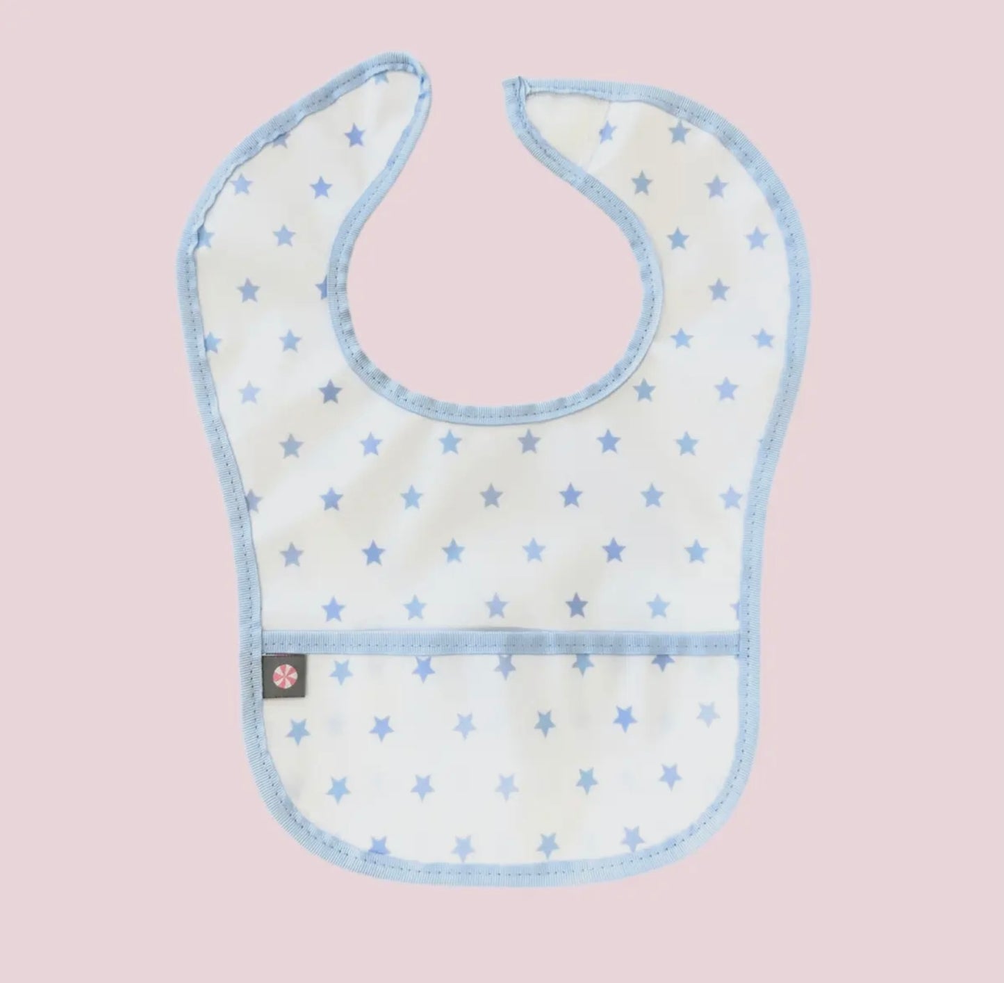 Blue Star Glossy Bib