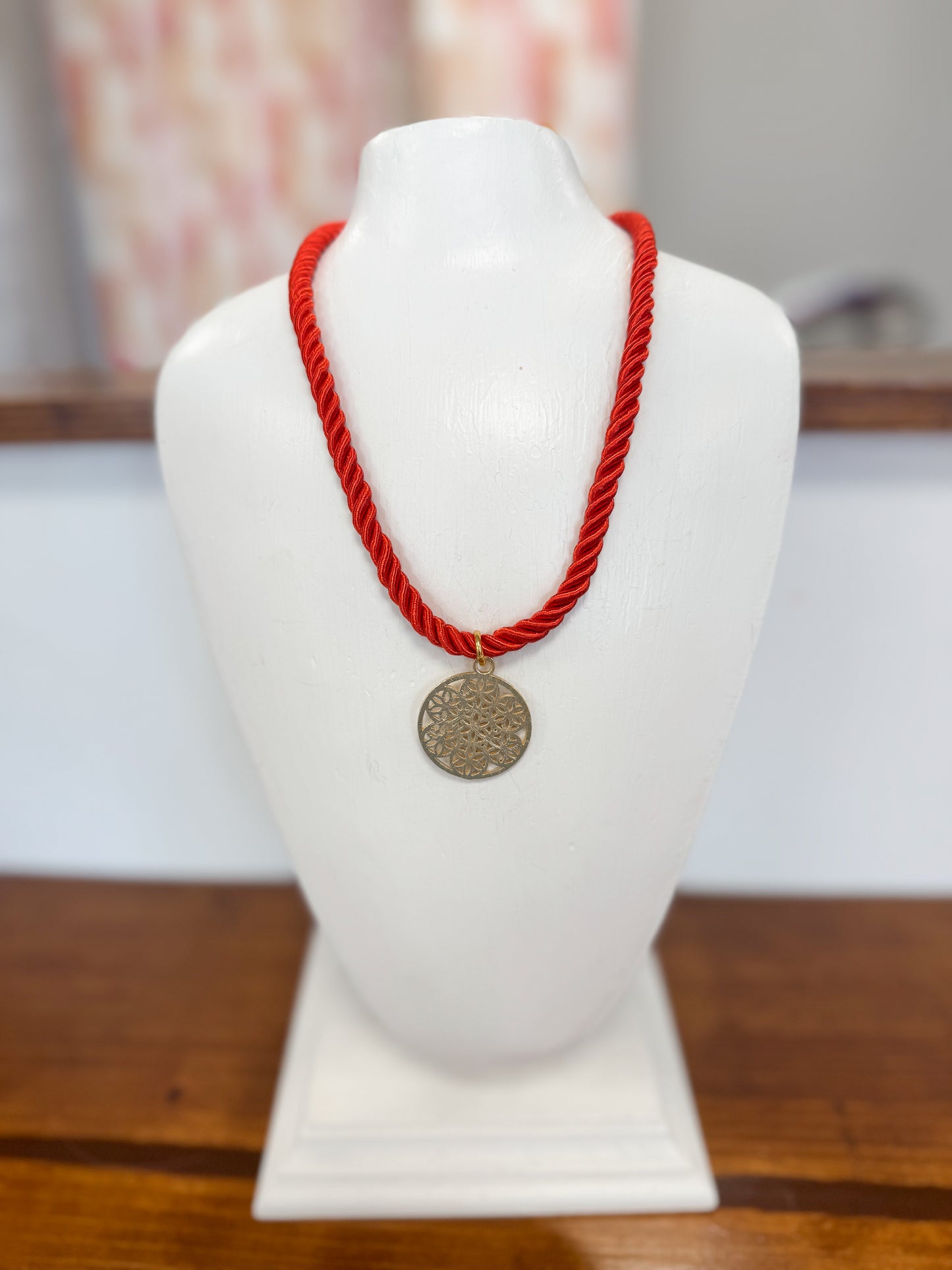 FC Red Rope Necklace