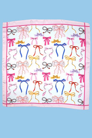 Colorful bow Bandana Scardf