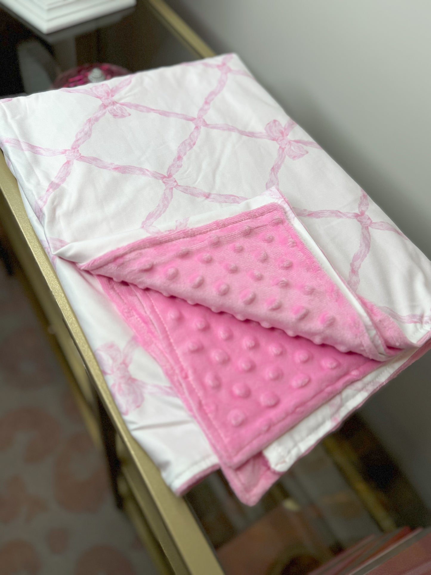 Kids Bow Blanket