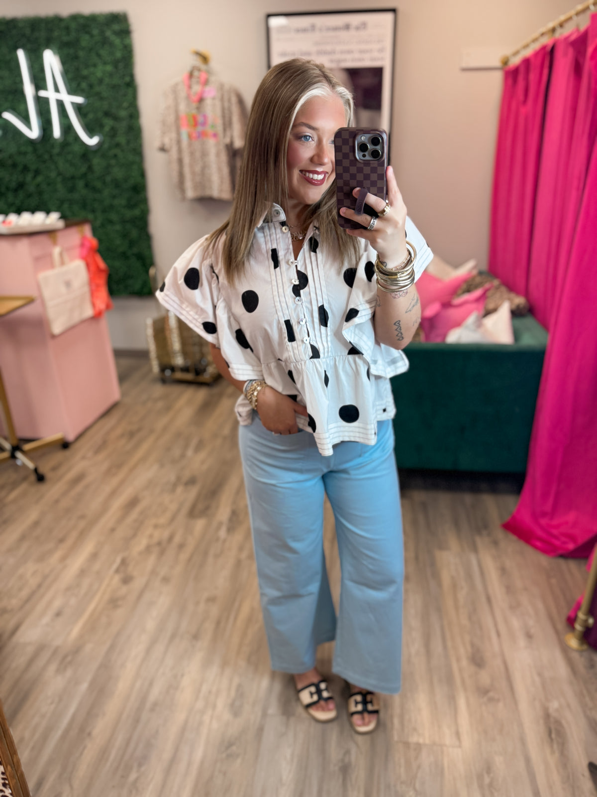 Stella Pants- Baby Blue