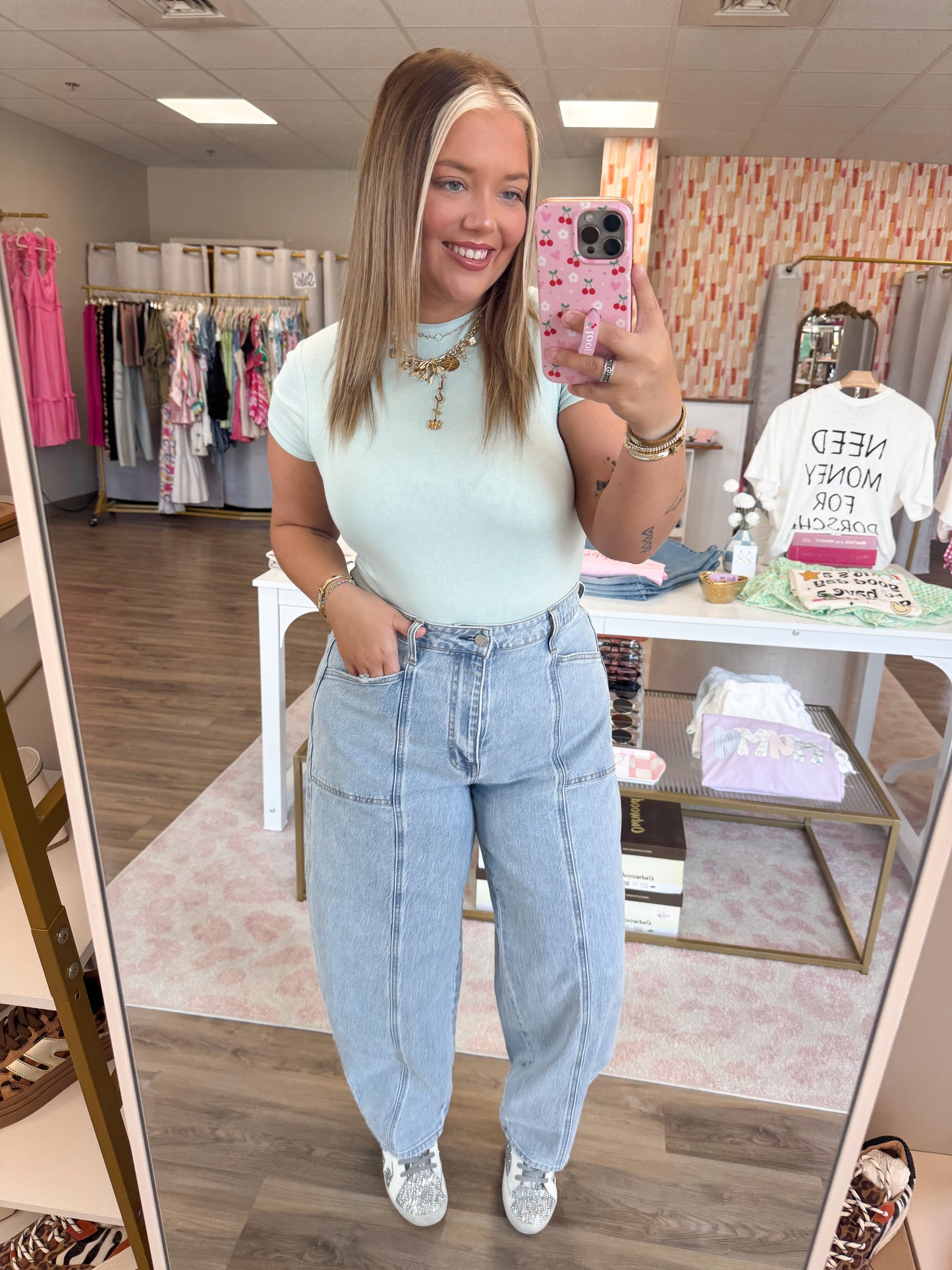 Tory Bodysuit- Mint