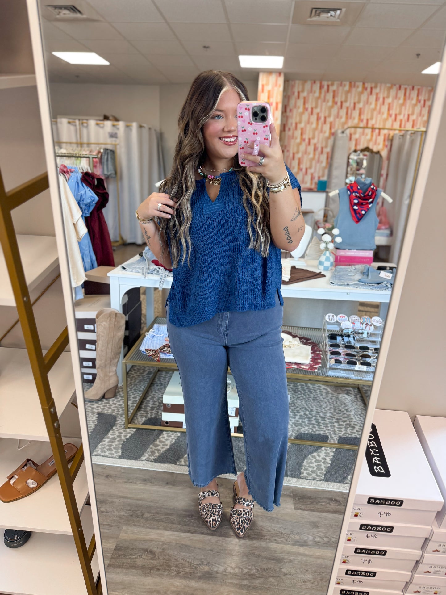 Chloe Sweater- Blue