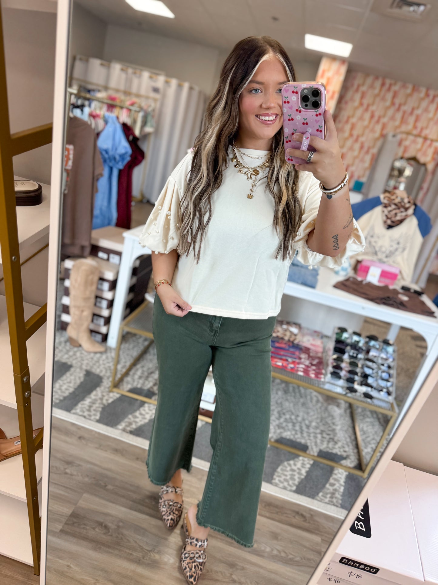 Pearly Girl Top