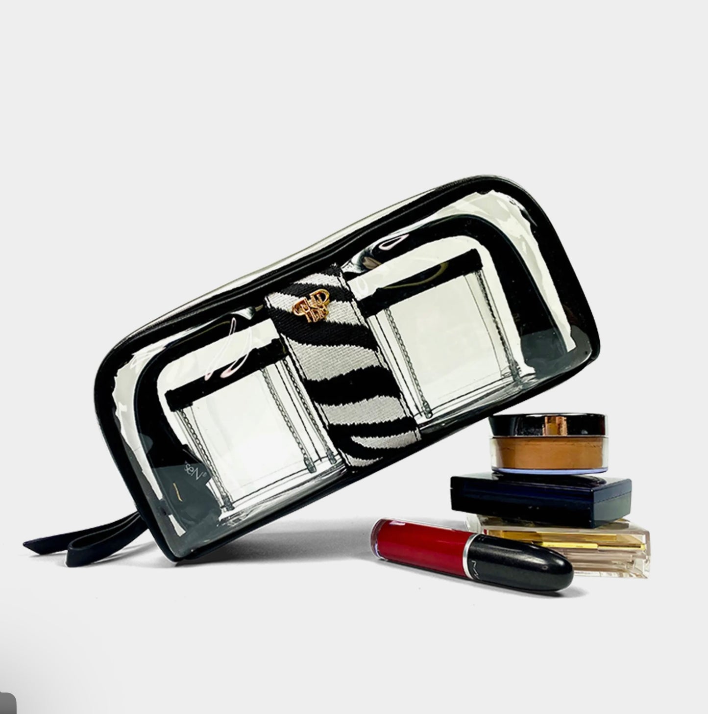 Makeup Case- Zebra