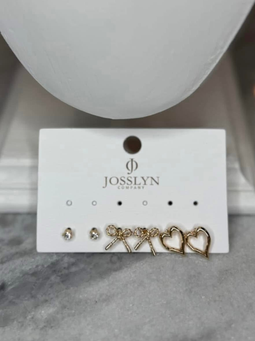 Bow Earring Set 1
