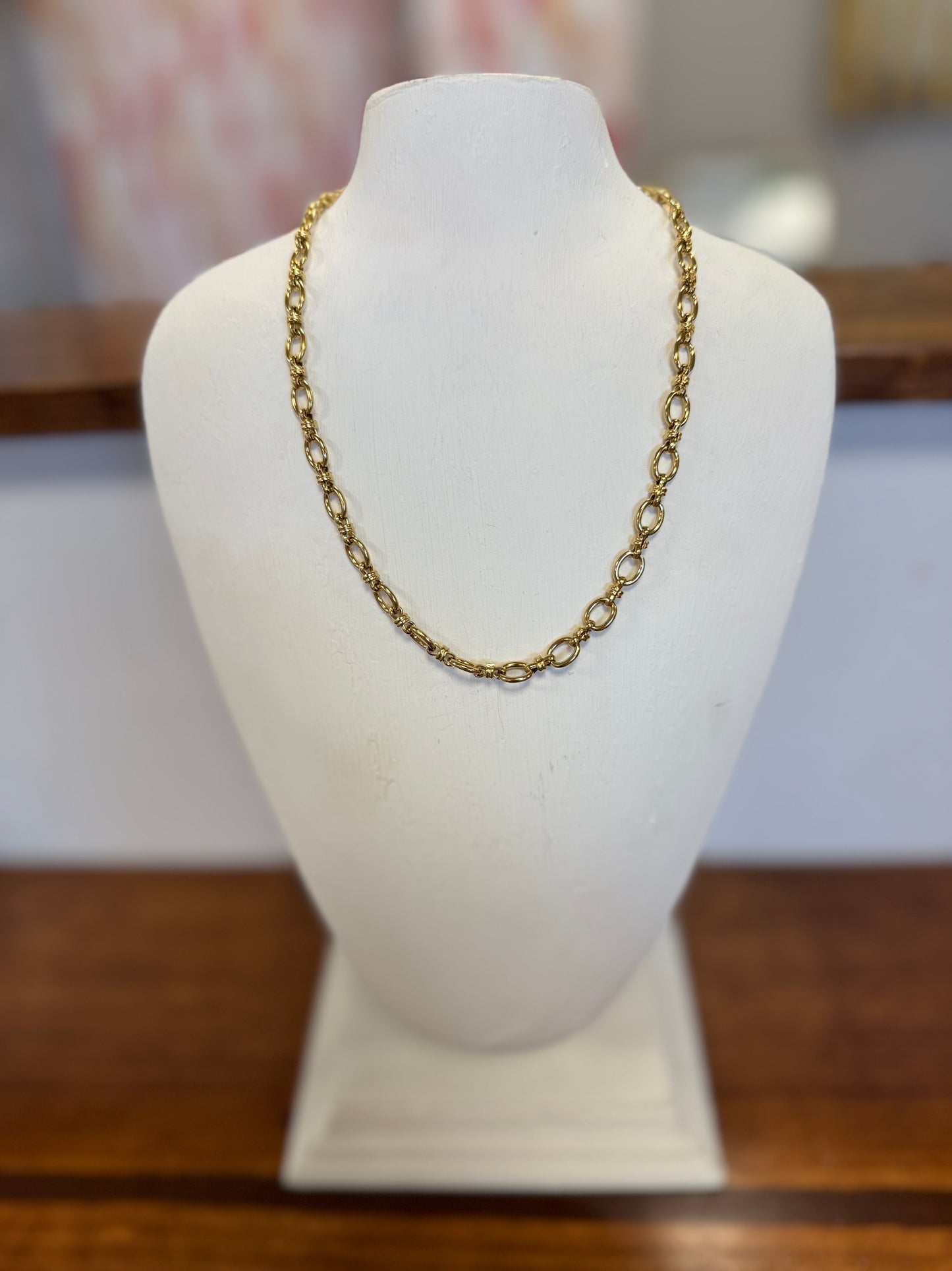 FC Gold Layering Necklace #3