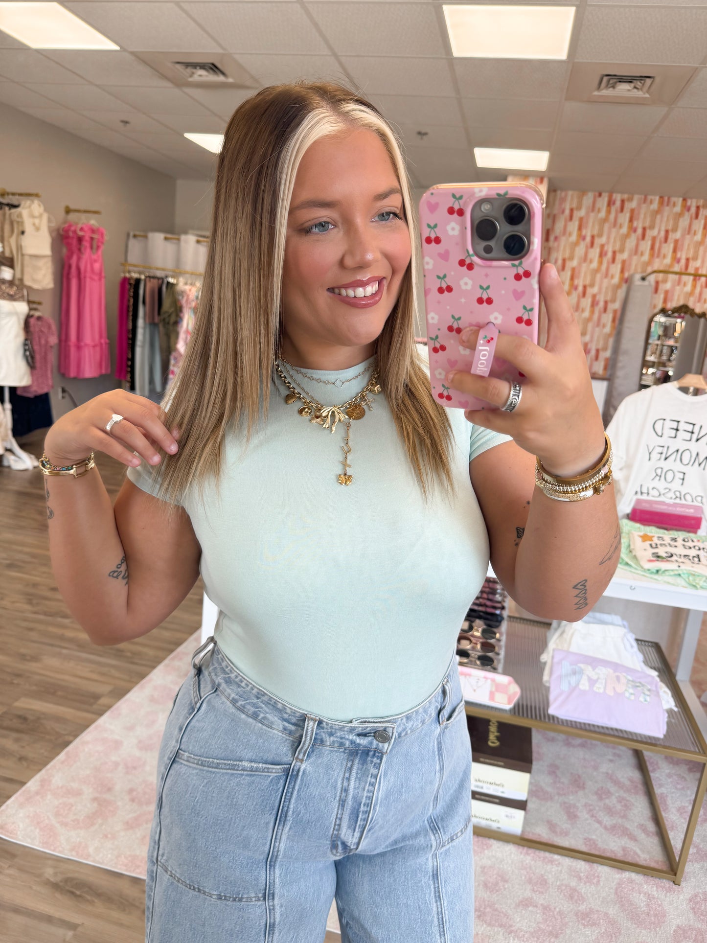 Tory Bodysuit- Mint