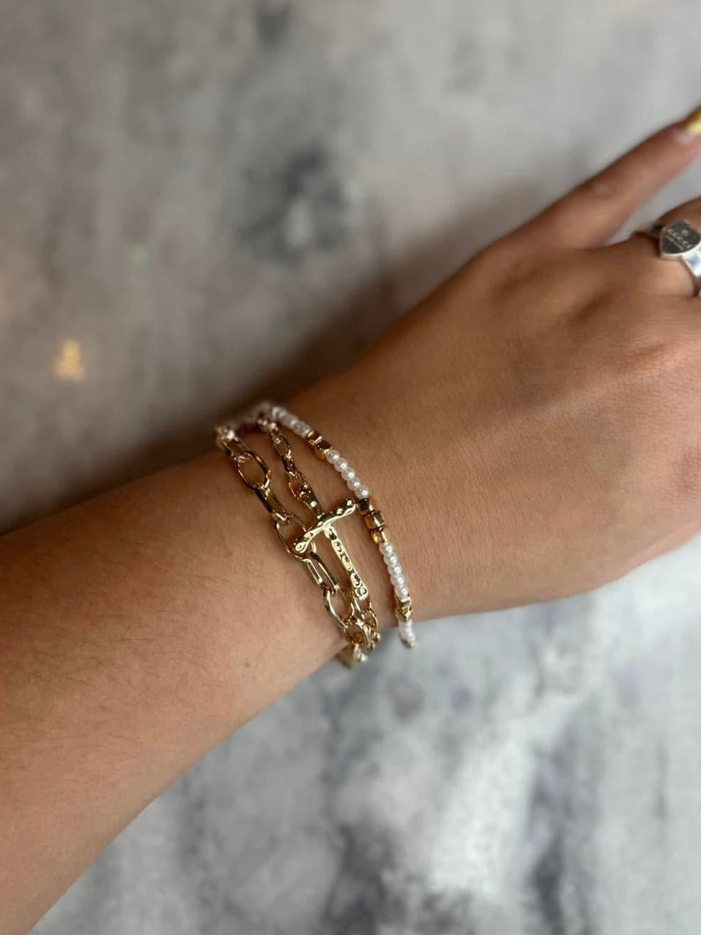 Cross Bracelet Set