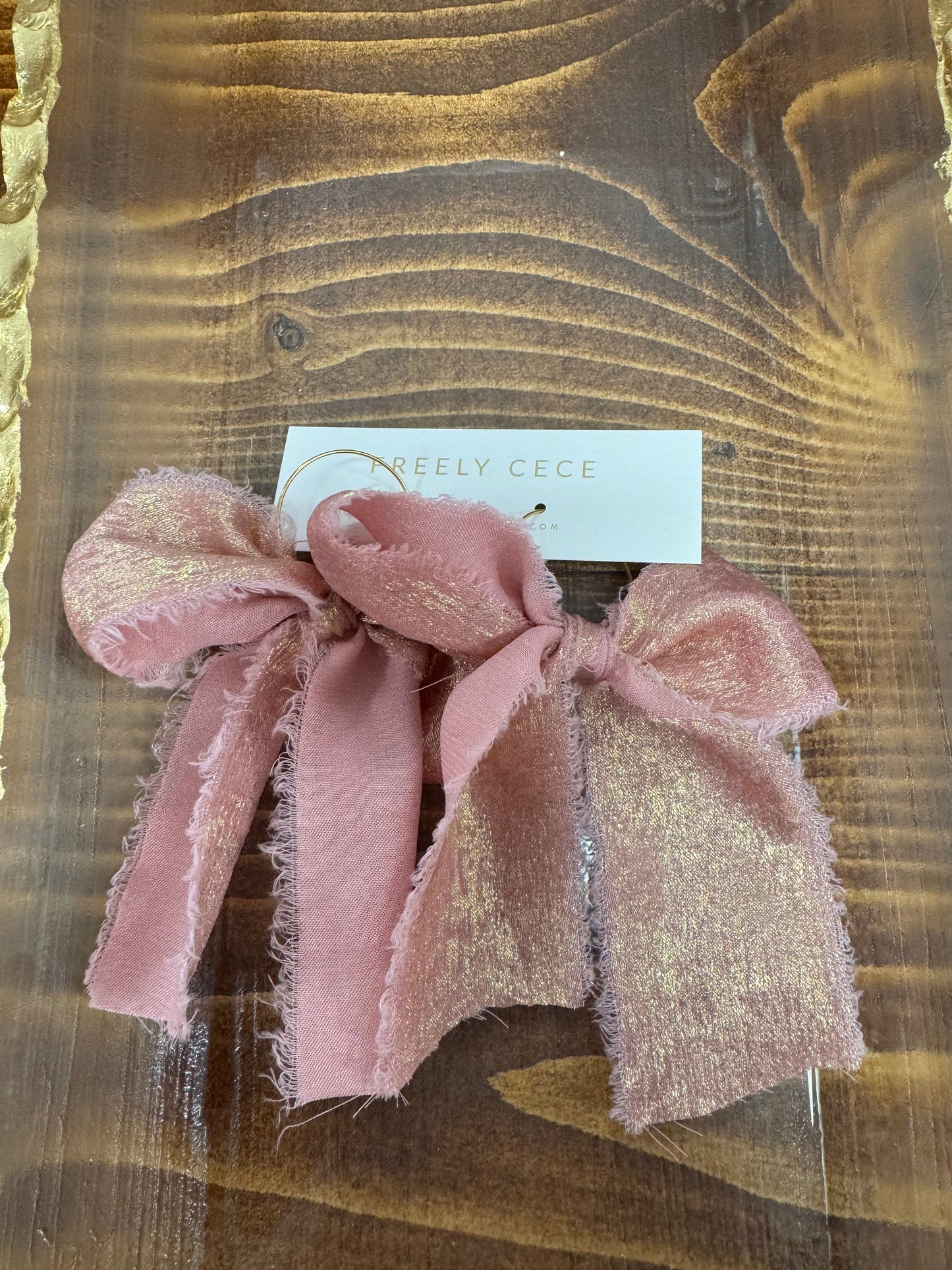 FC Ribbon Bow Earrings #2