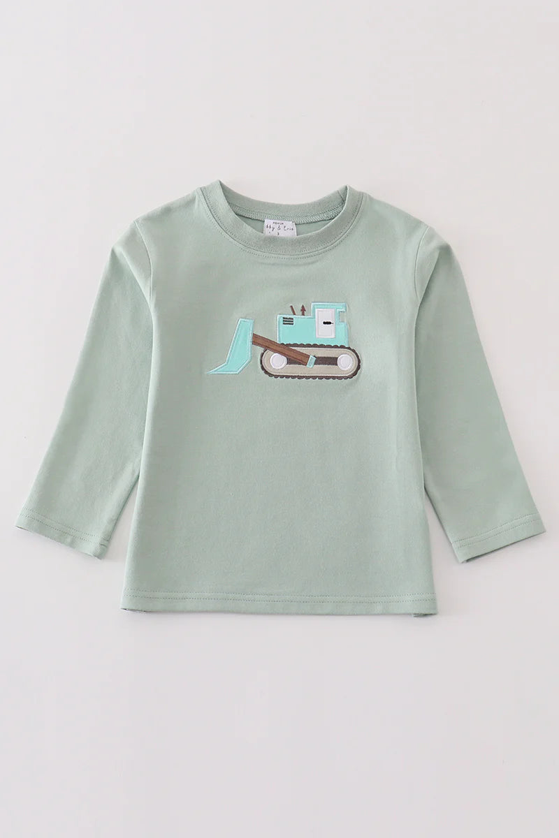 Green Excavator Top