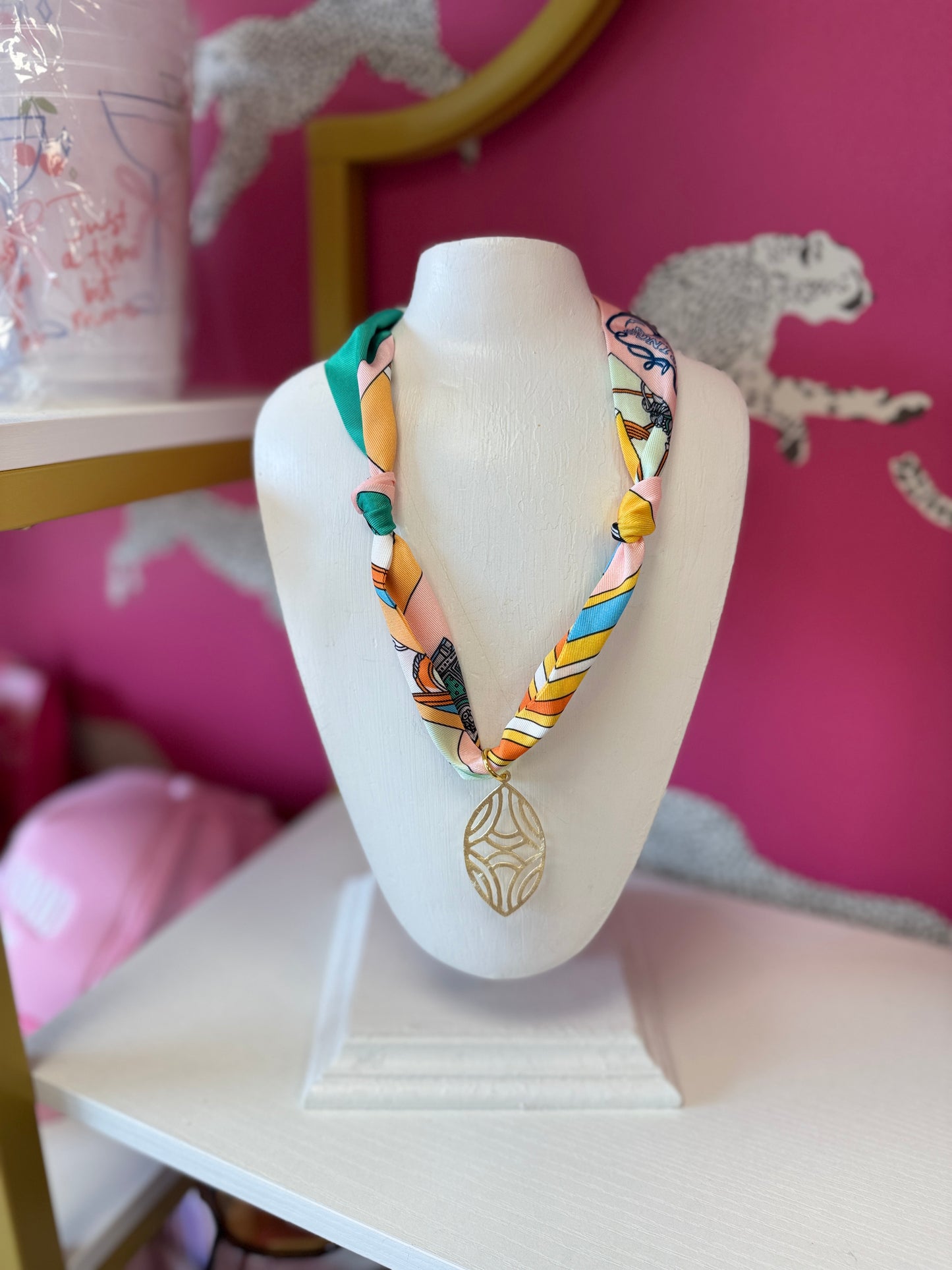 Scarf Necklace #12