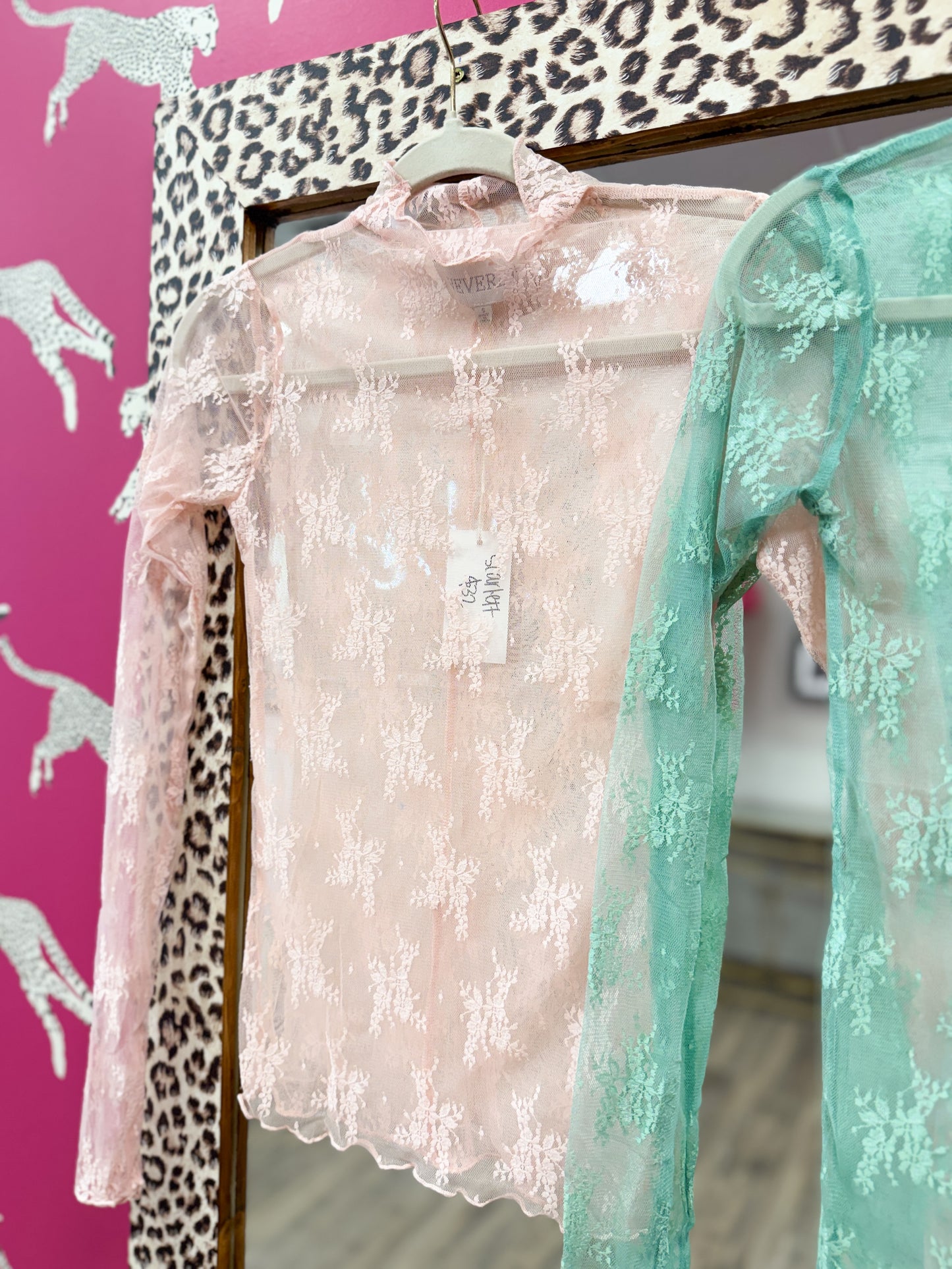 Scarlett Top- Baby Pink