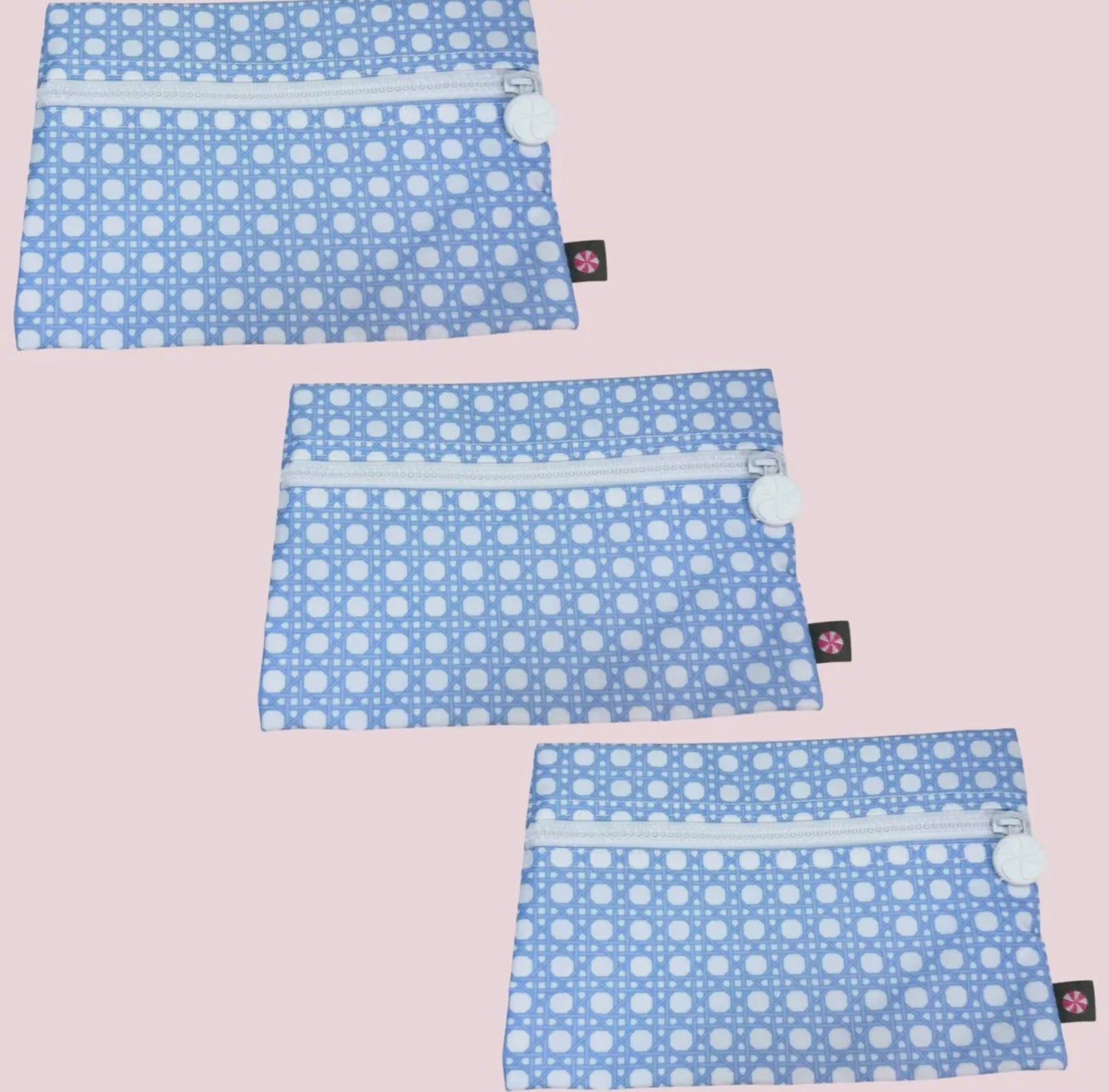 Blue Bungalow Glossy Pouch