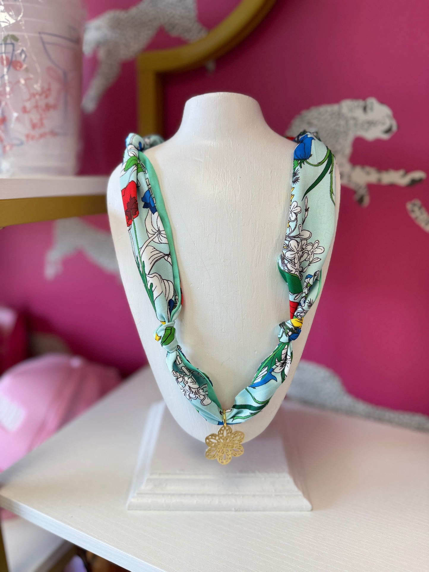 Scarf Necklace #14