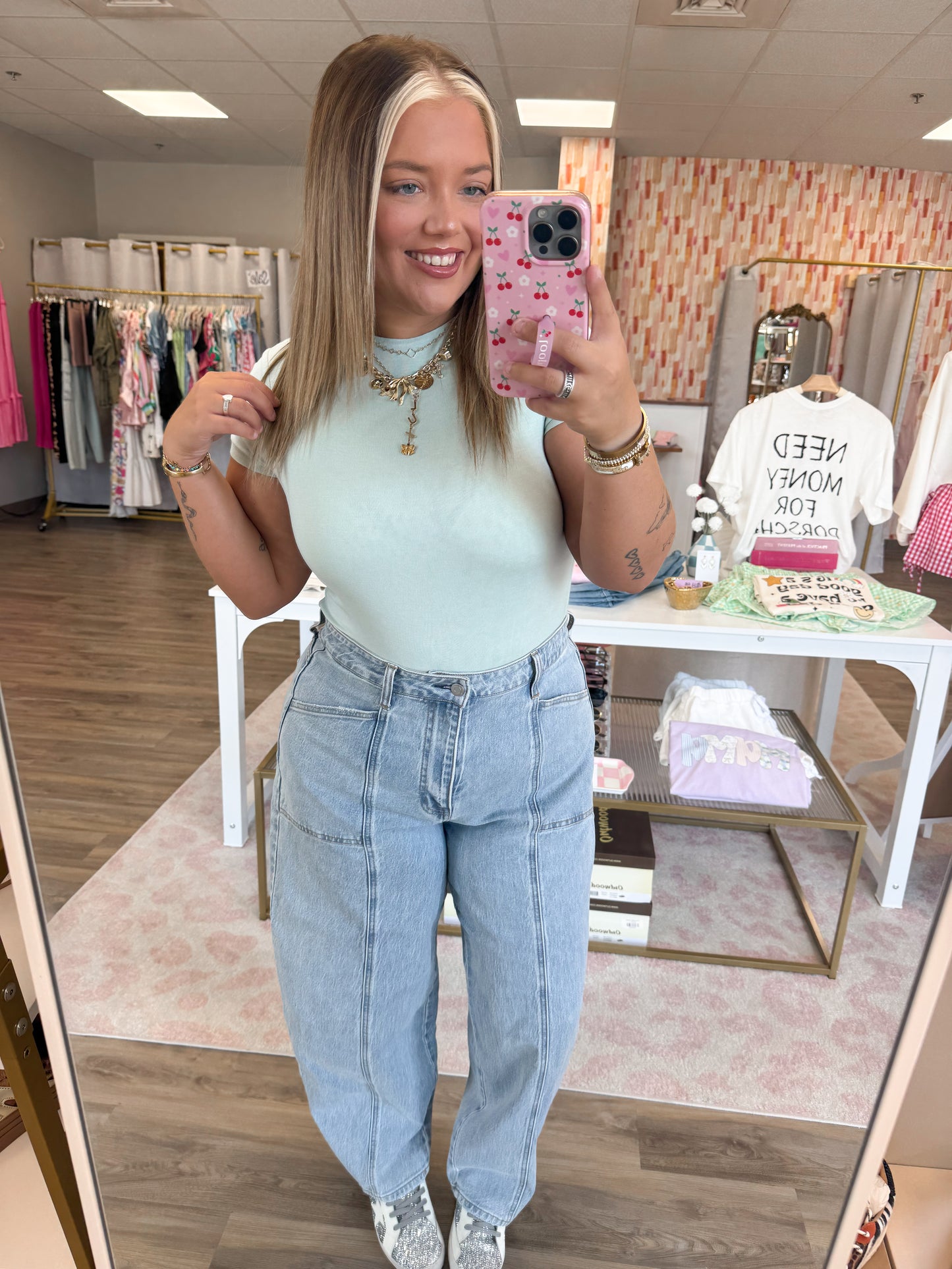 Tory Bodysuit- Mint