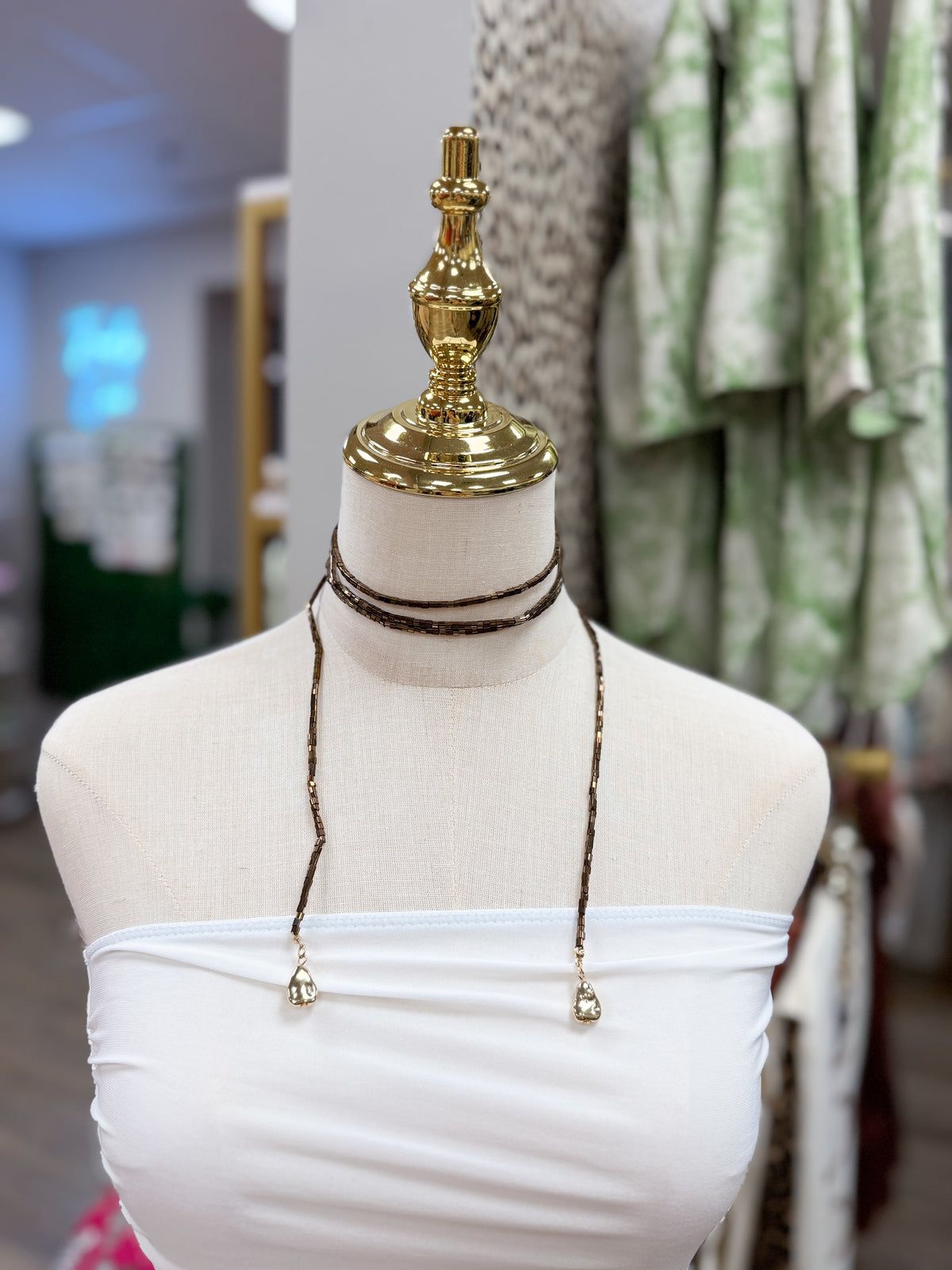FC Beaded Wrap Necklace #1