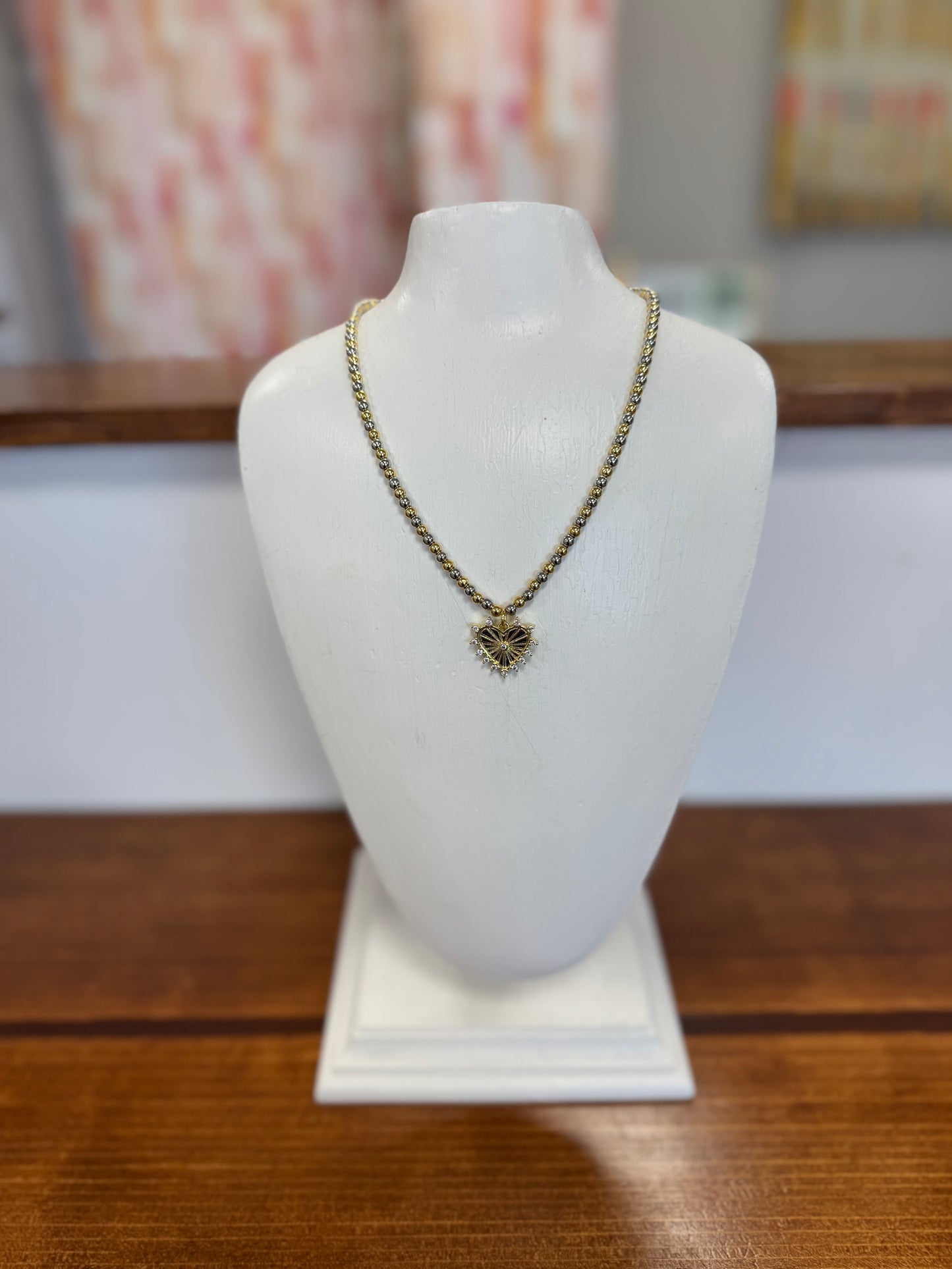 FC Multicolored Heart Necklace #1