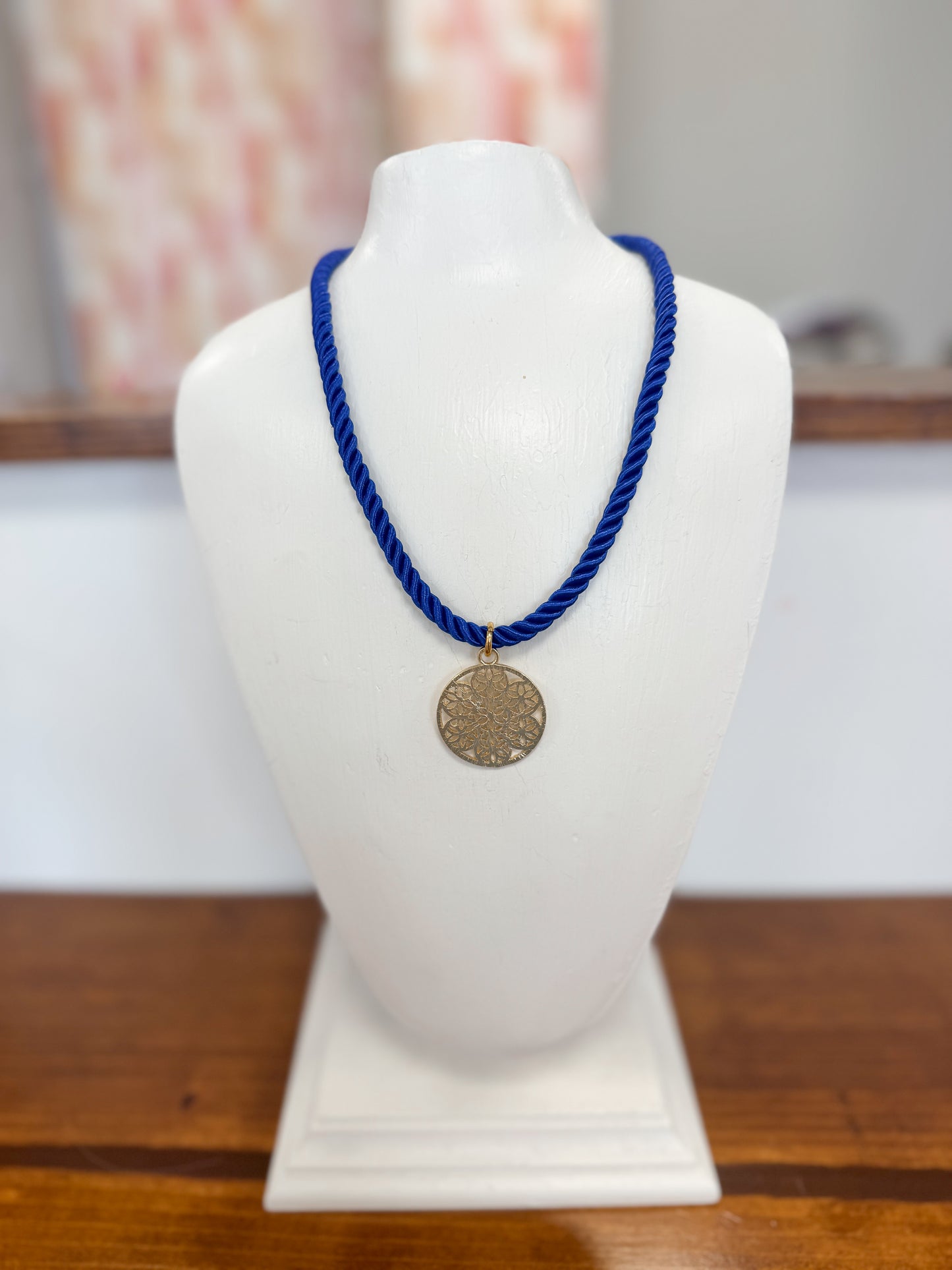 FC Blue Rope Necklace