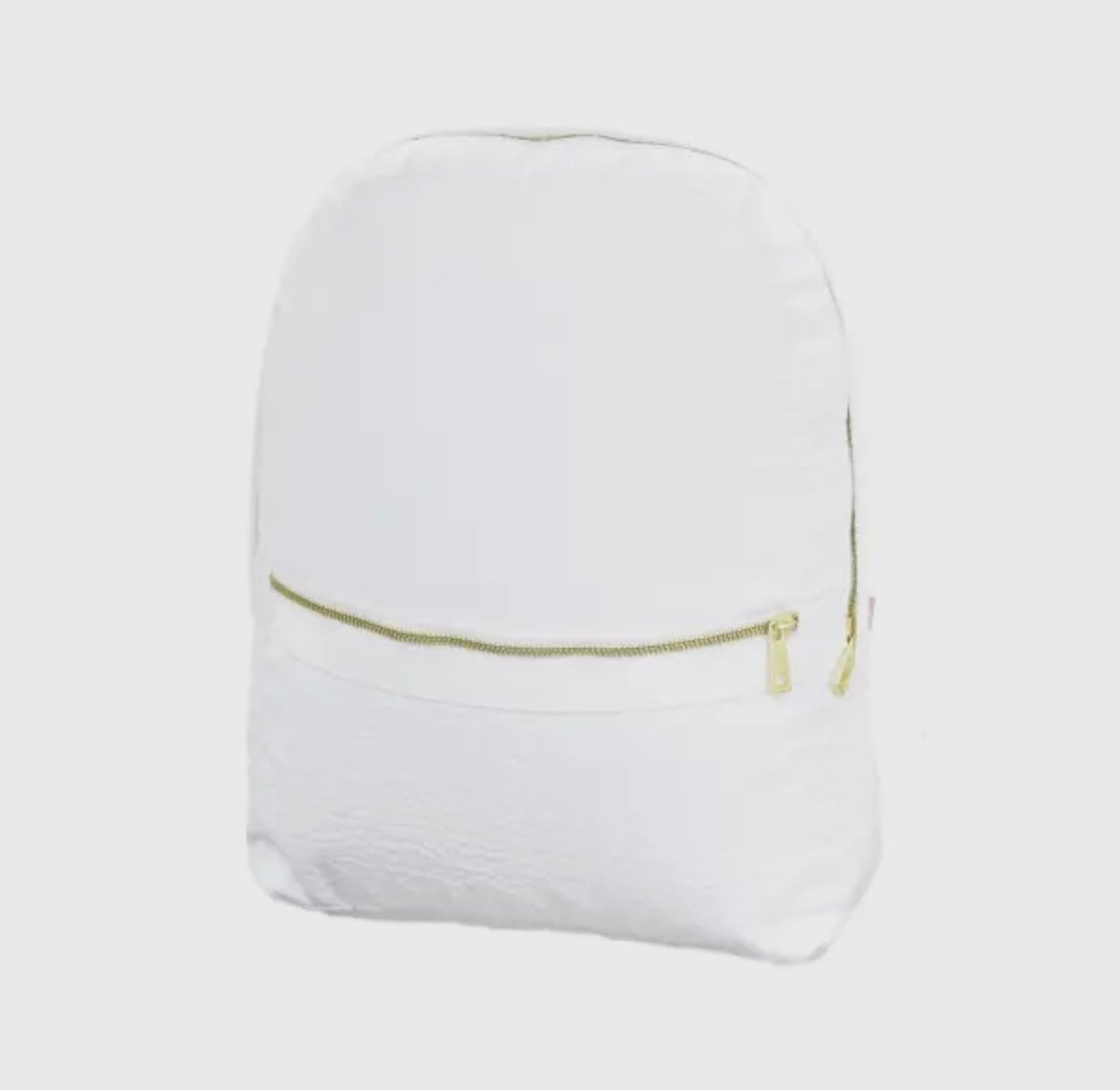 White Backpack- Medium