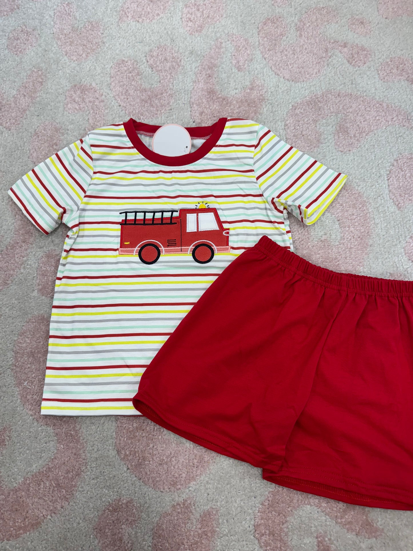 Fire Truck Set- Boy