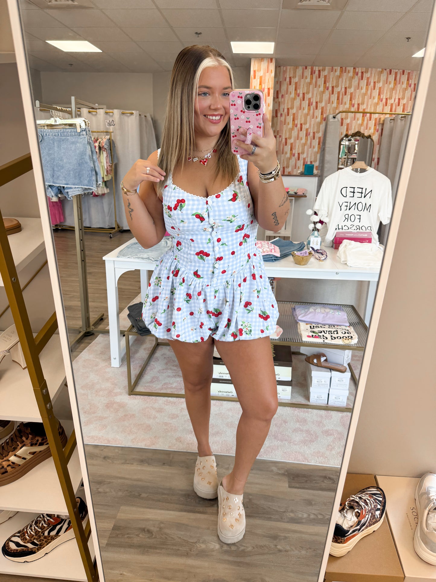 Cherry Days Romper