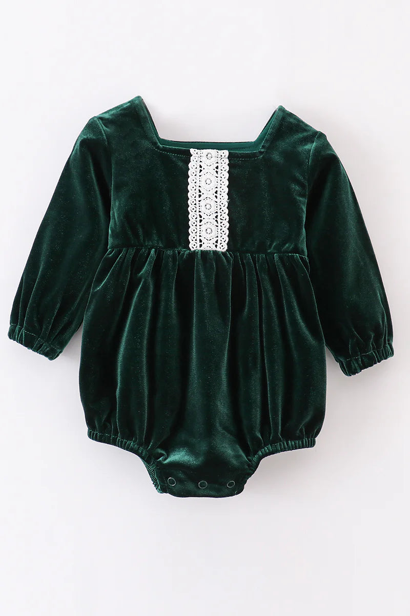 Green Velvet Bubble