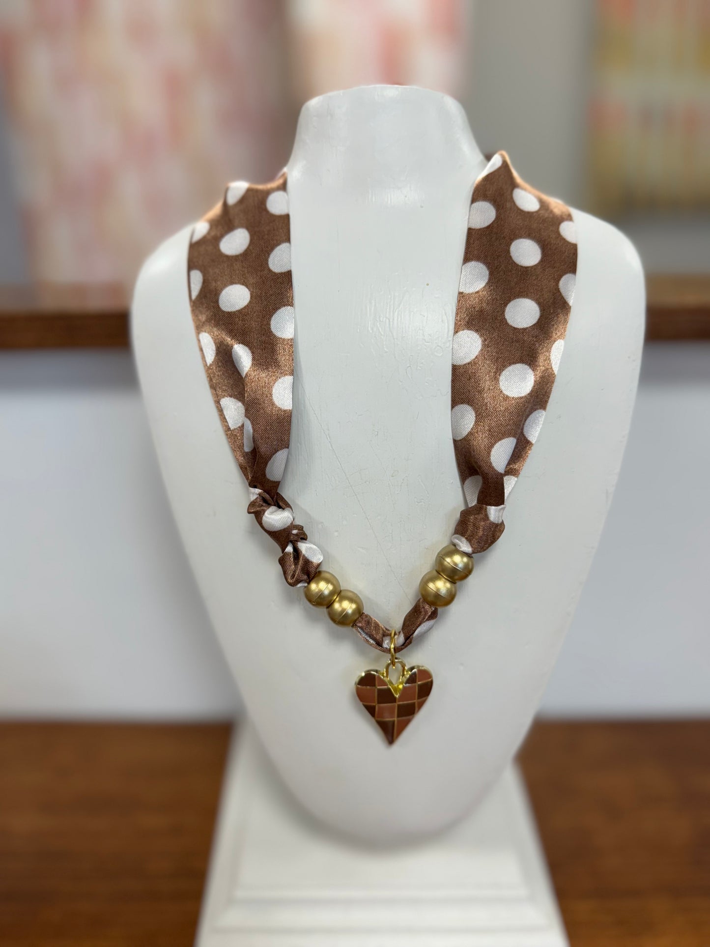 Scarf Necklace #114