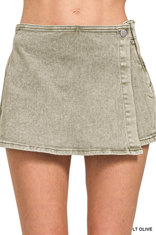 Lexi Skort- Light Olive