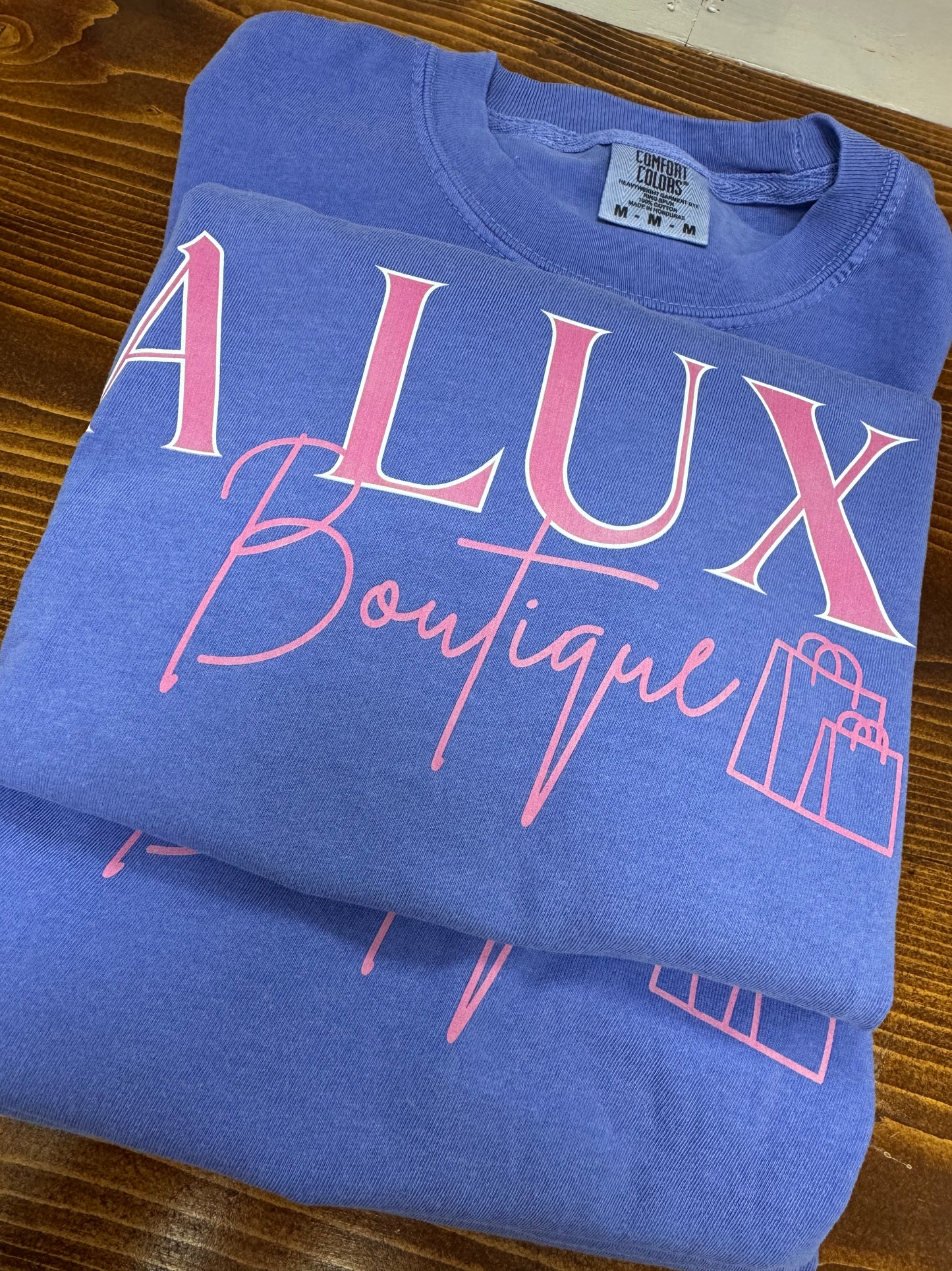 A LUX Periwinkle Tshirt