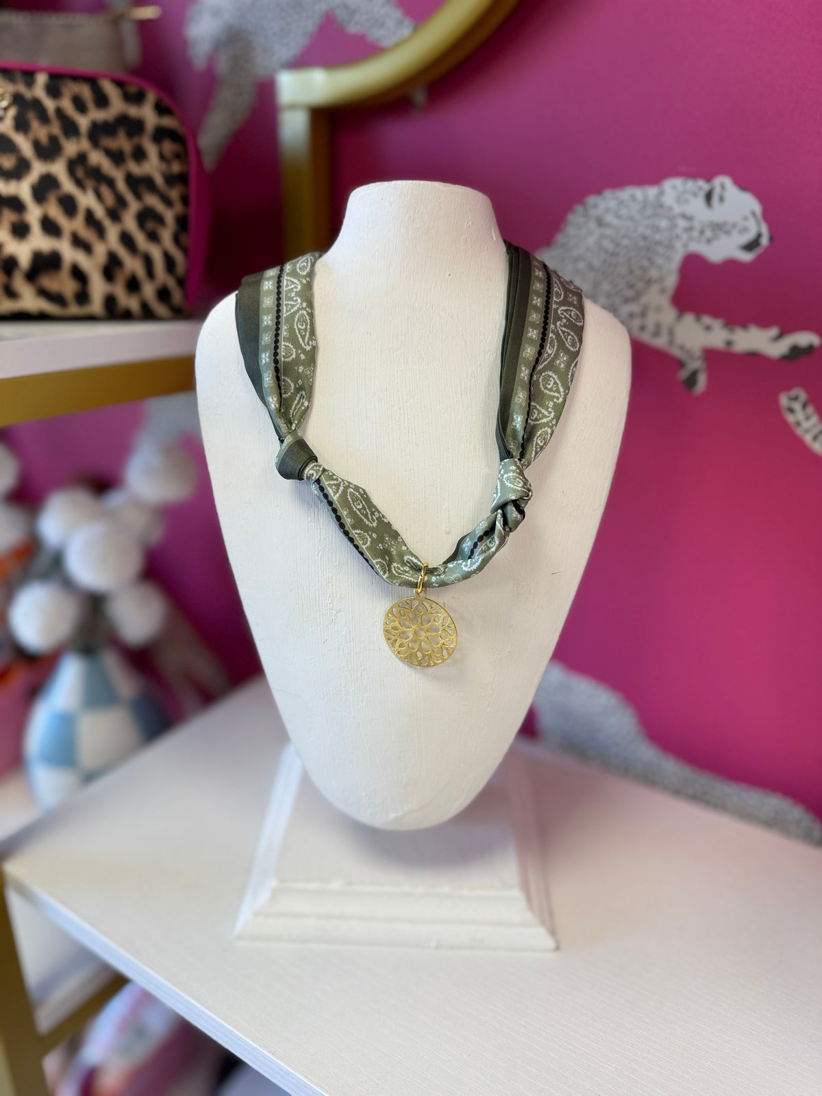 Scarf Necklace #180