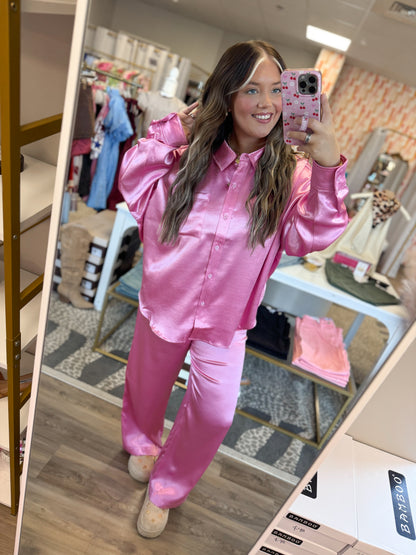 Pink Clouds PJ Set