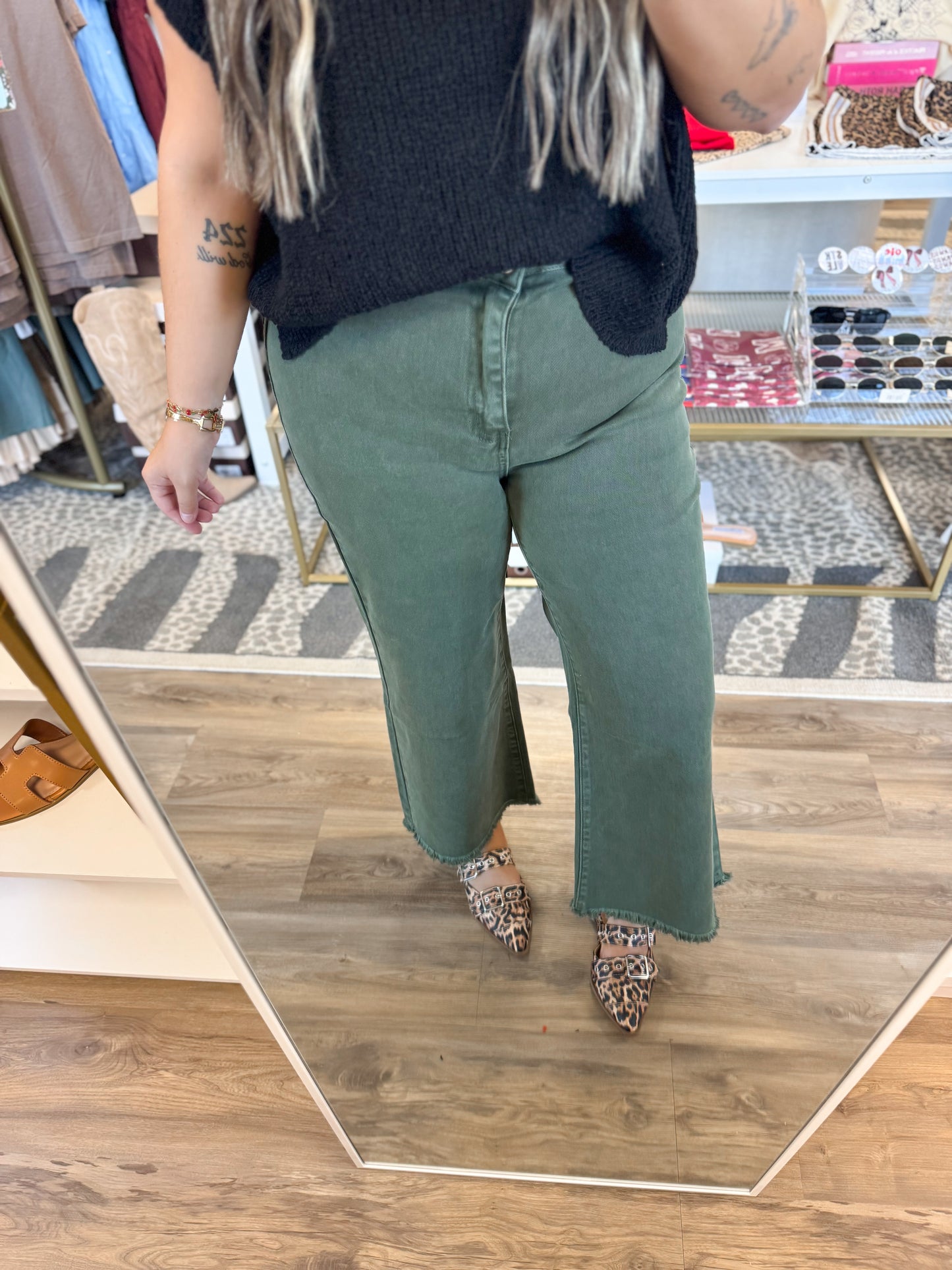 McCoy Jeans- Dark Olive