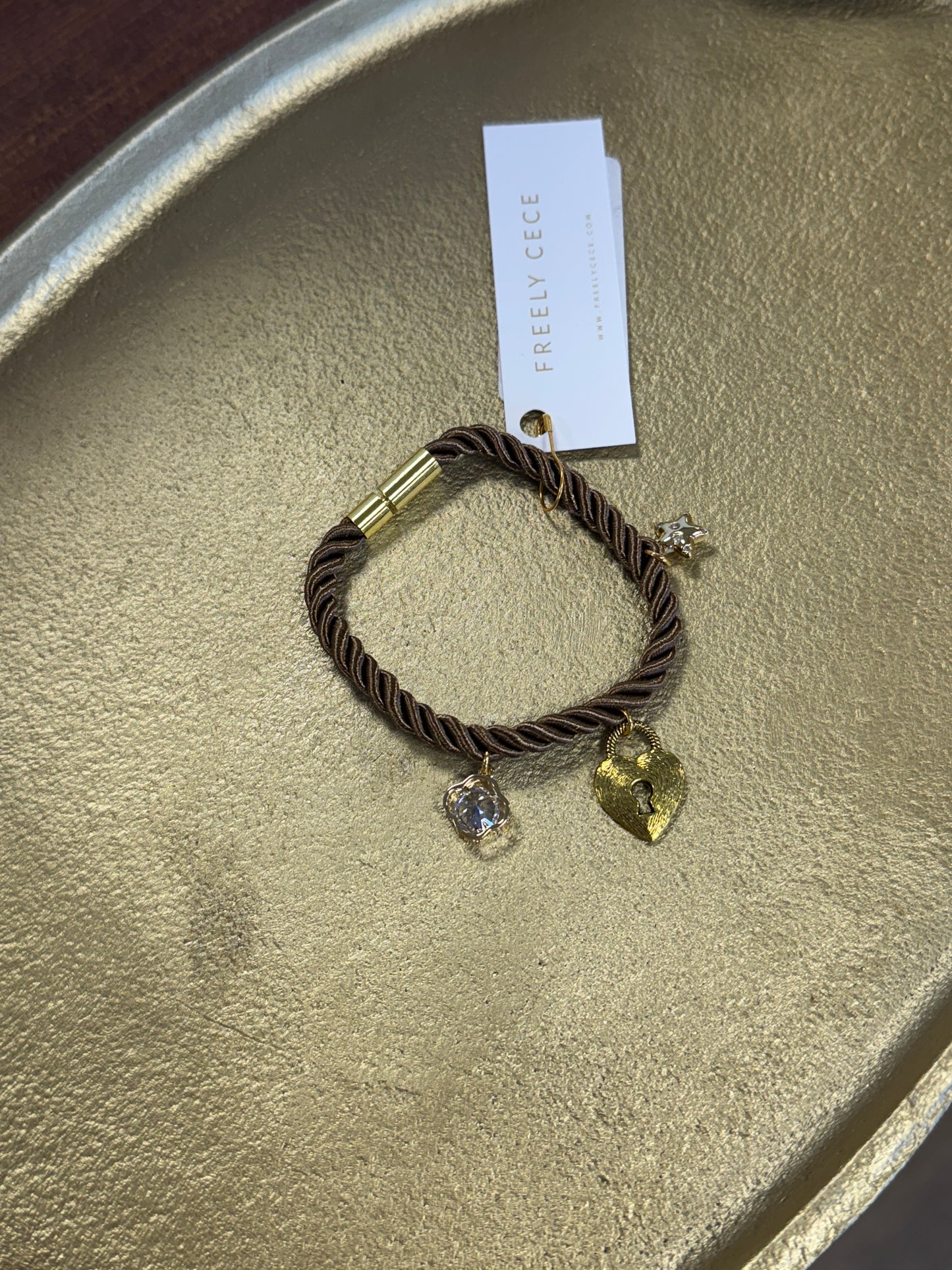 FC Cord Charm Bracelet- 9 Colors