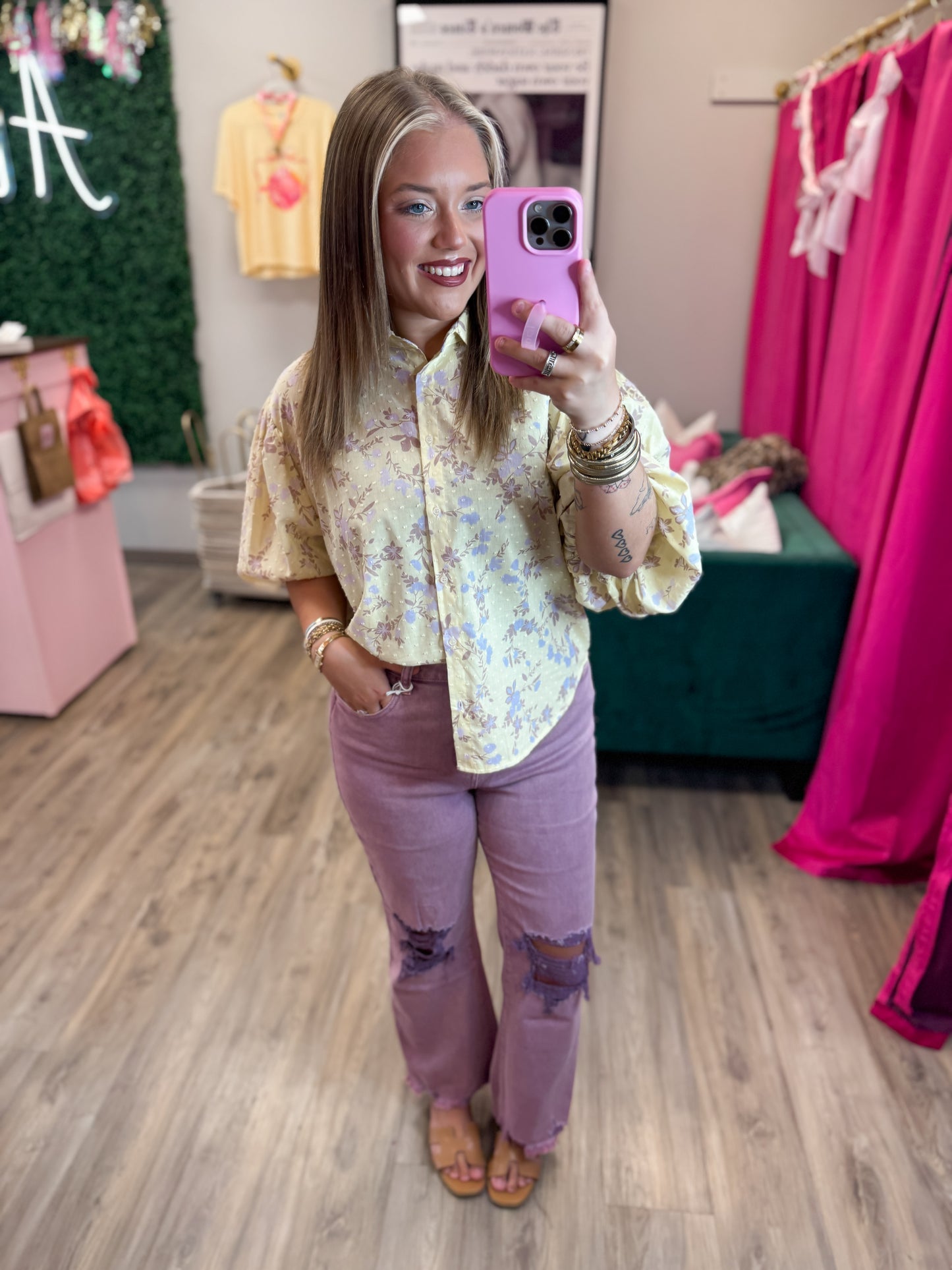 Demi Jeans- Violet