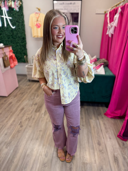 Demi Jeans- Violet