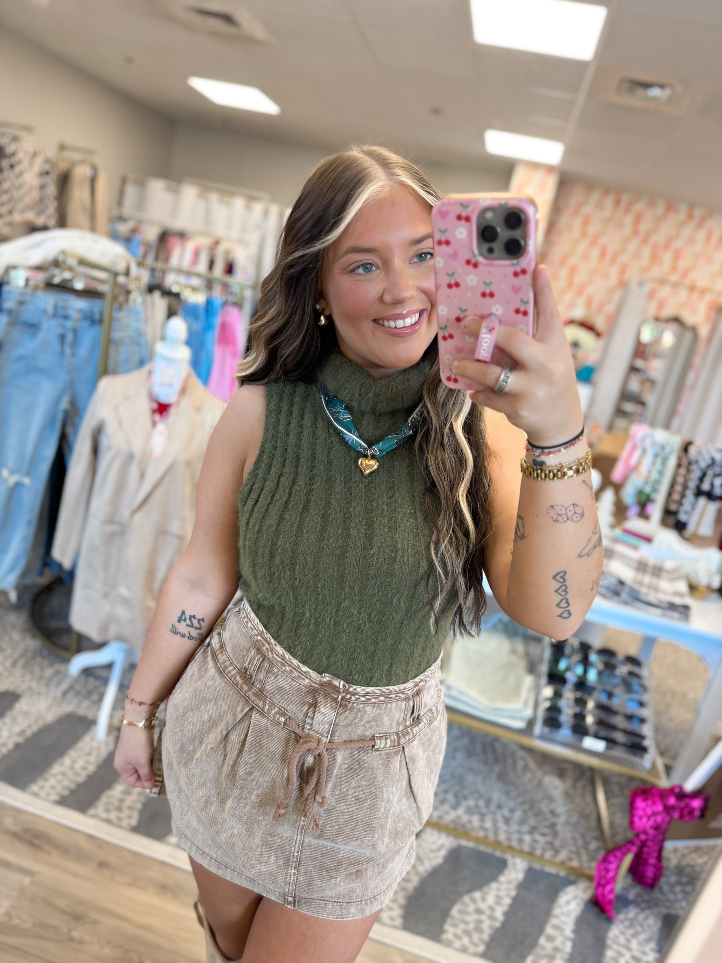 Brooke Sweater- Olive