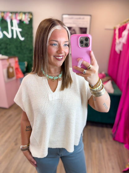 Chloe Sweater- Ivory