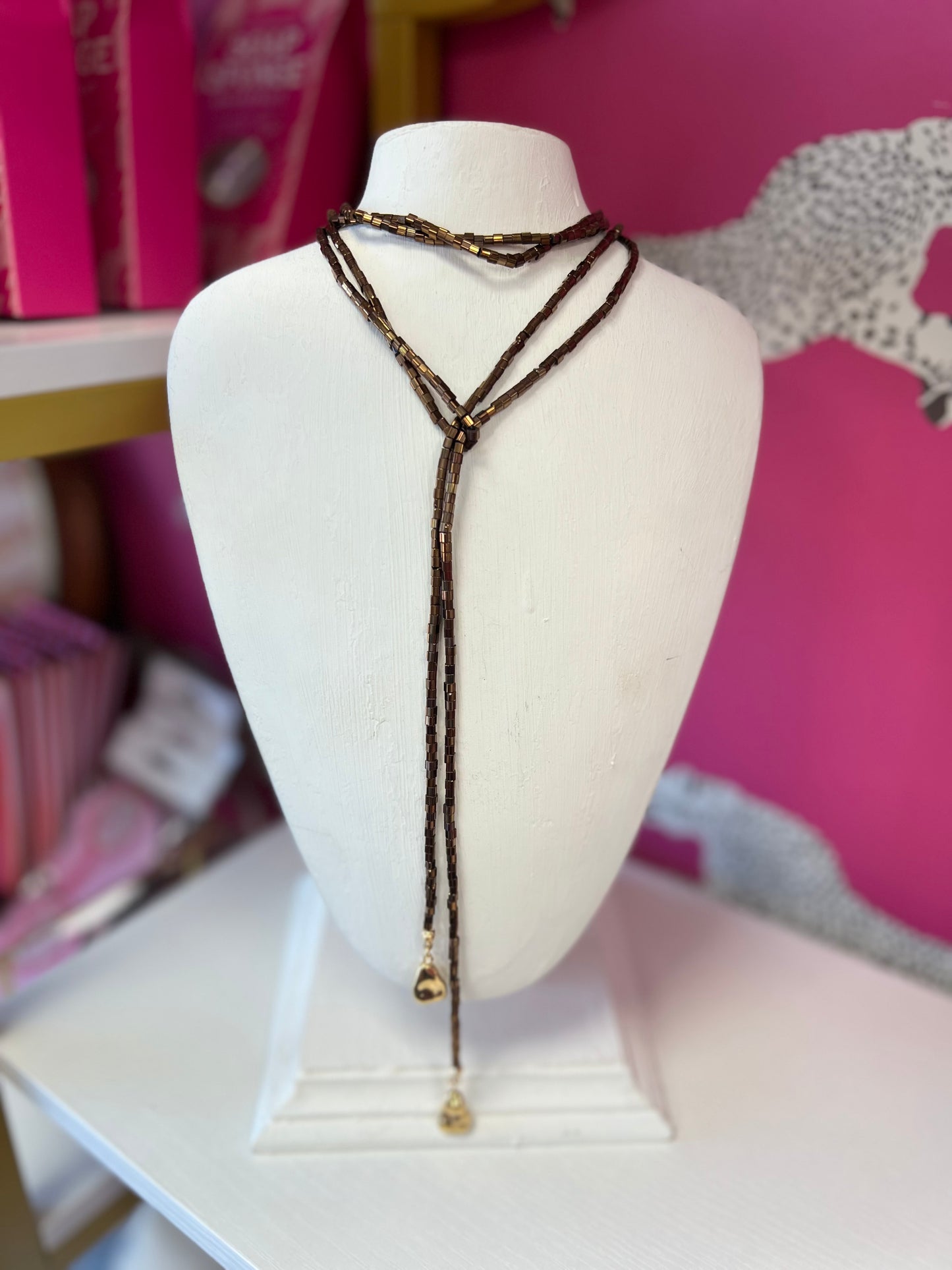FC Beaded Wrap Necklace #1