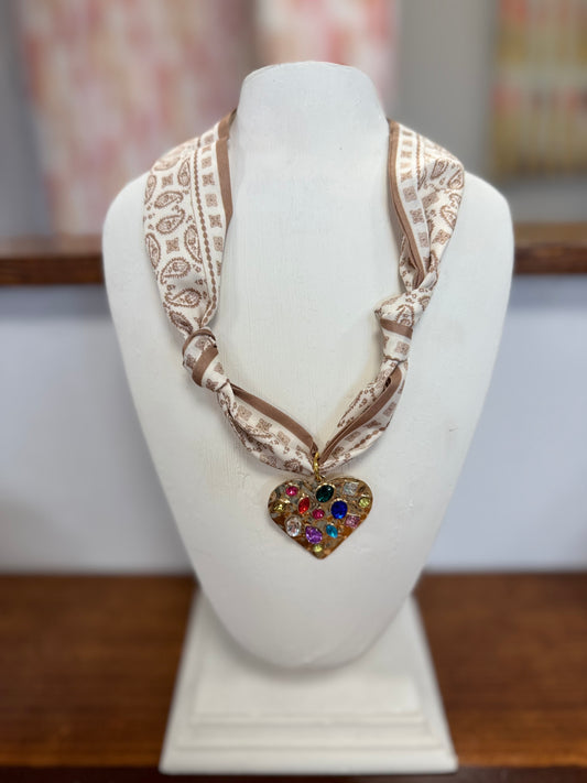 Scarf Necklace #146