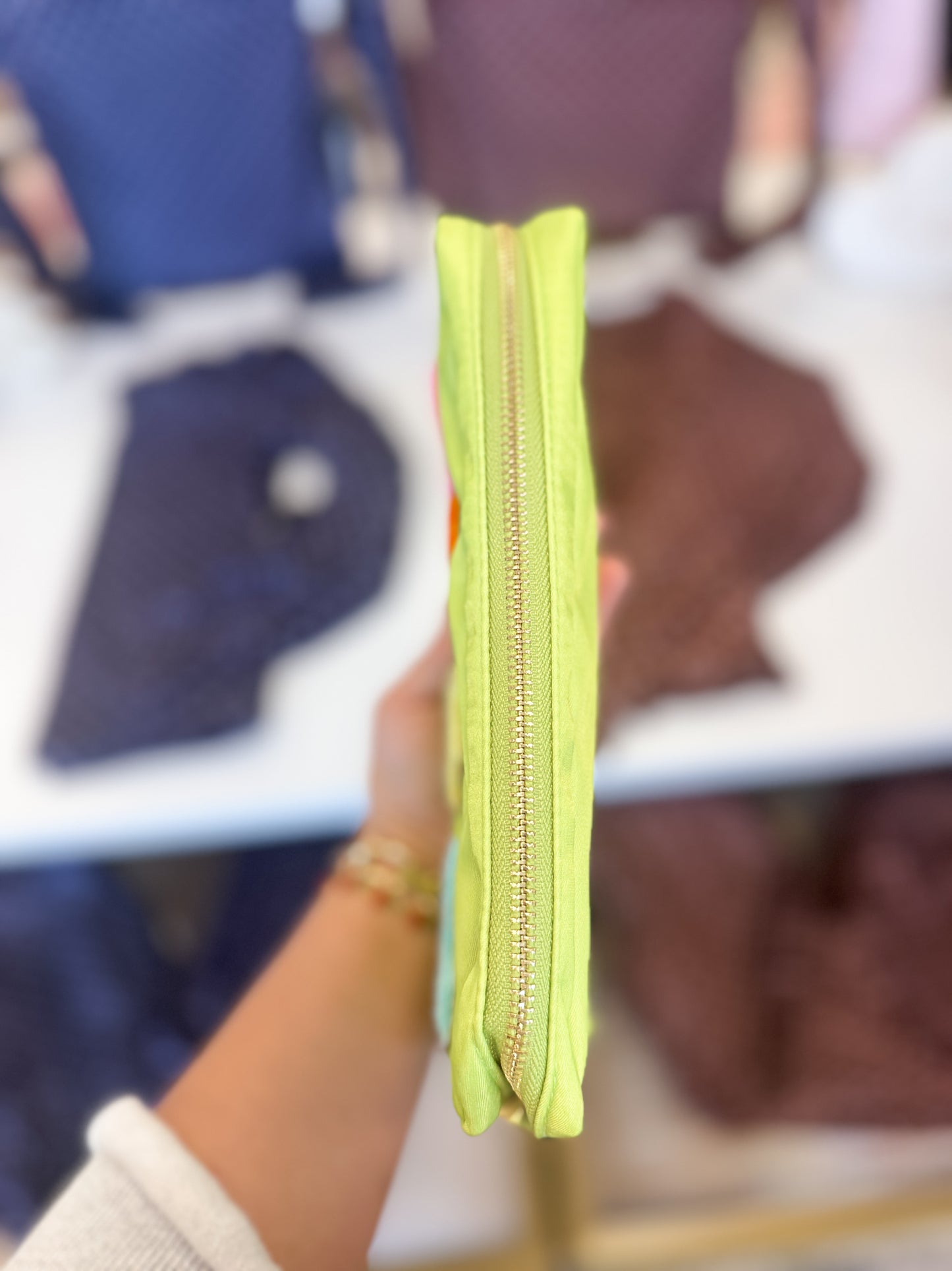 Green GLAM Makeup Bag