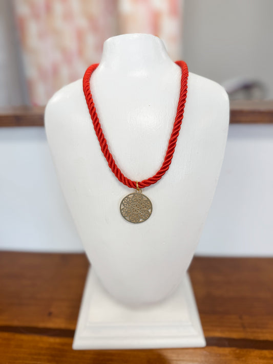 FC Red Rope Necklace