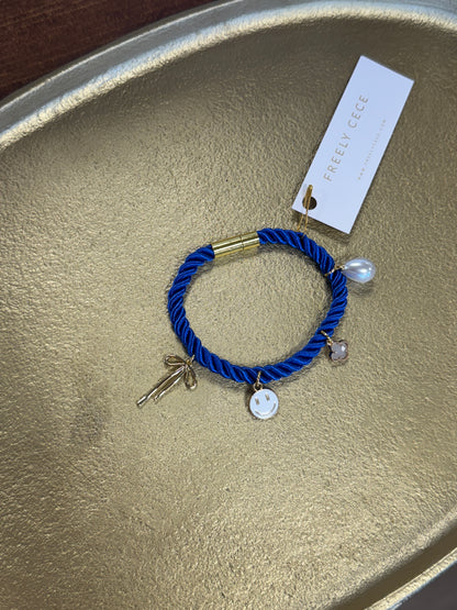 FC Cord Charm Bracelet- 9 Colors