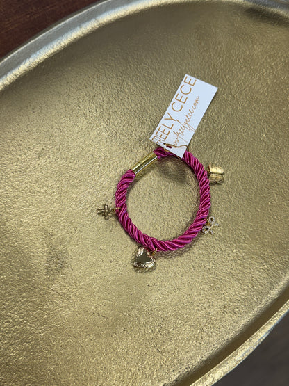 FC Cord Charm Bracelet- 9 Colors