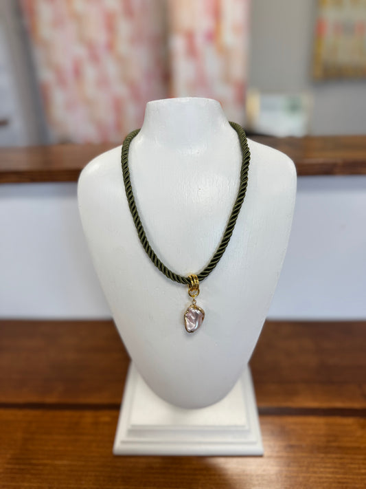 FC Green Rope Necklace