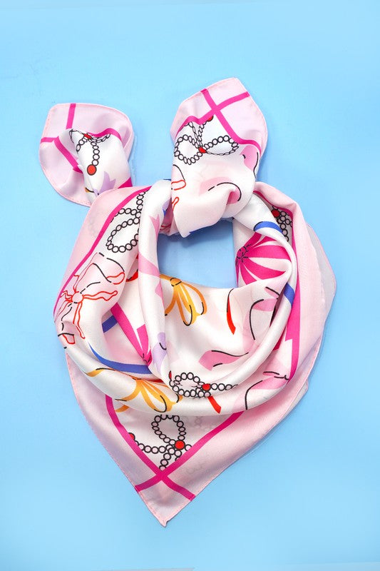 Colorful bow Bandana Scardf