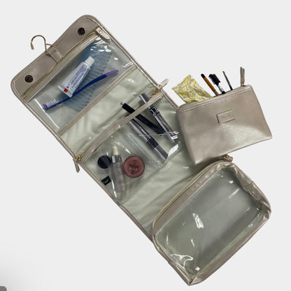 Toiletry Case- Pearl Quilted