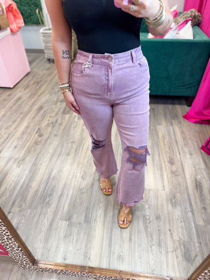 Demi Jeans- Violet
